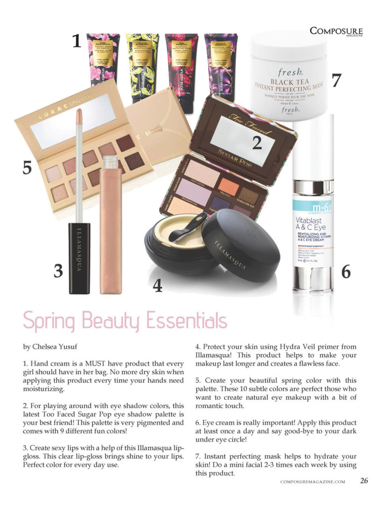 Spring Beauty Make Up Essentials