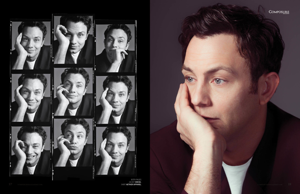 Actor Jonathan Sadowski for Composure Magazine