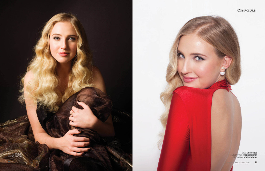 Actress Veronica Dunne for Composure Magazine