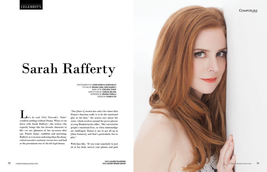 Actress Sarah Rafferty