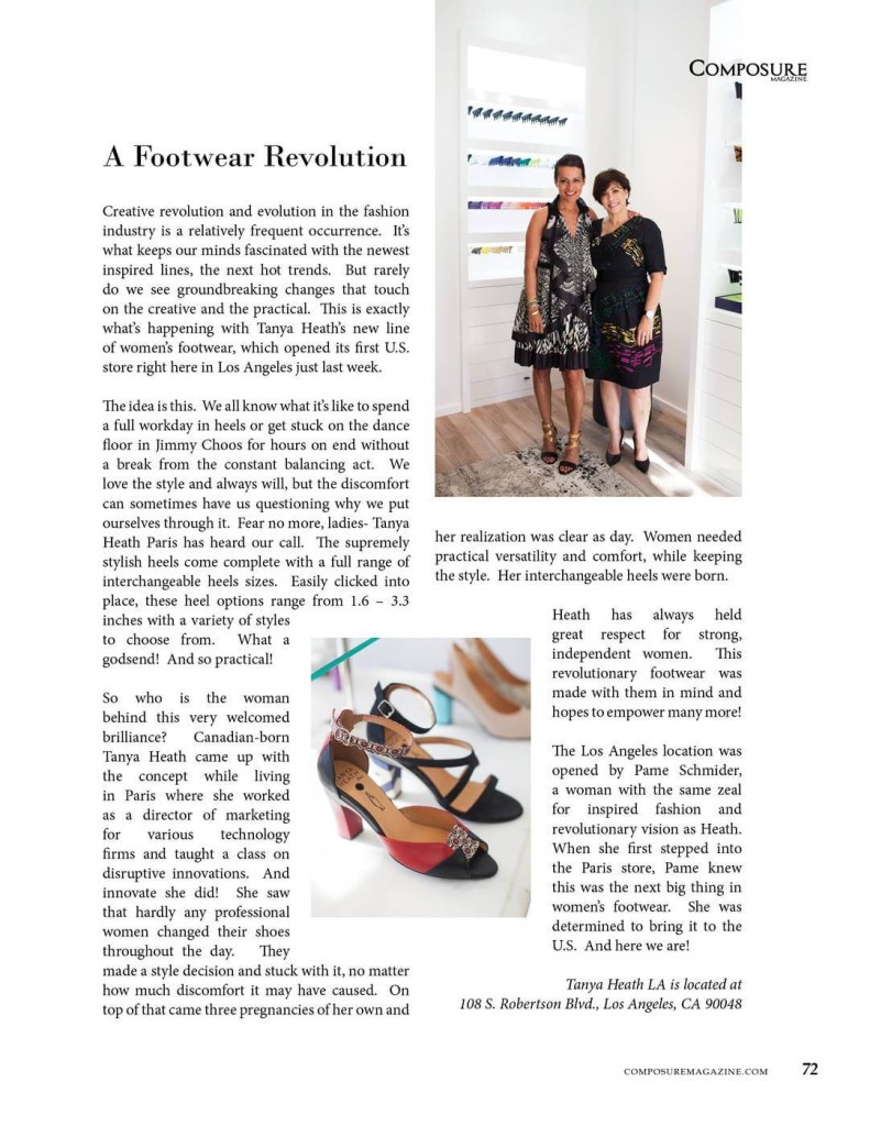 Tanya Heath Paris: A Footwear Revolution