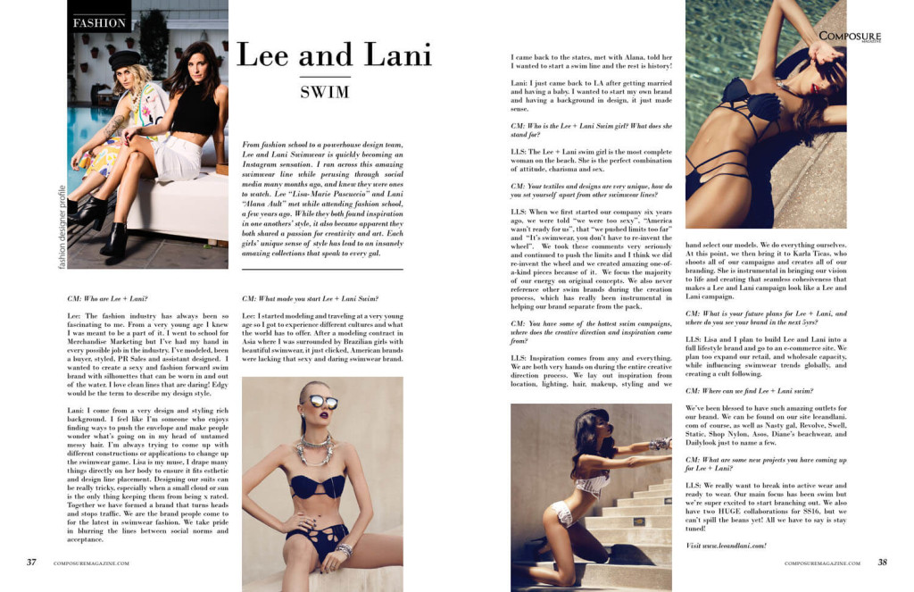 Lee and Lani Swimwear