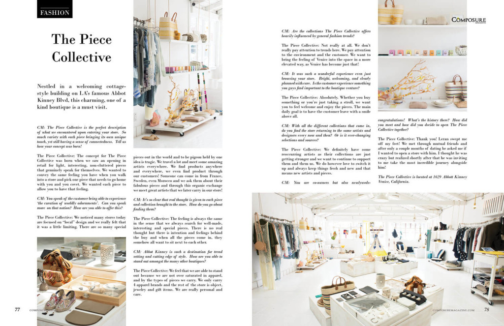 Fashion Boutique Profile: The Piece Collective