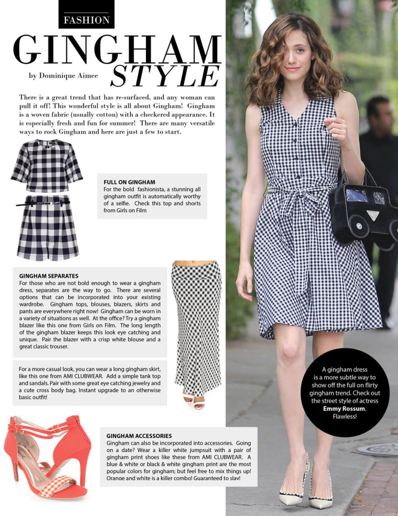 Gingham Style