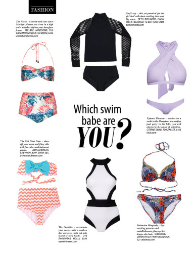 Which swim babe are you?