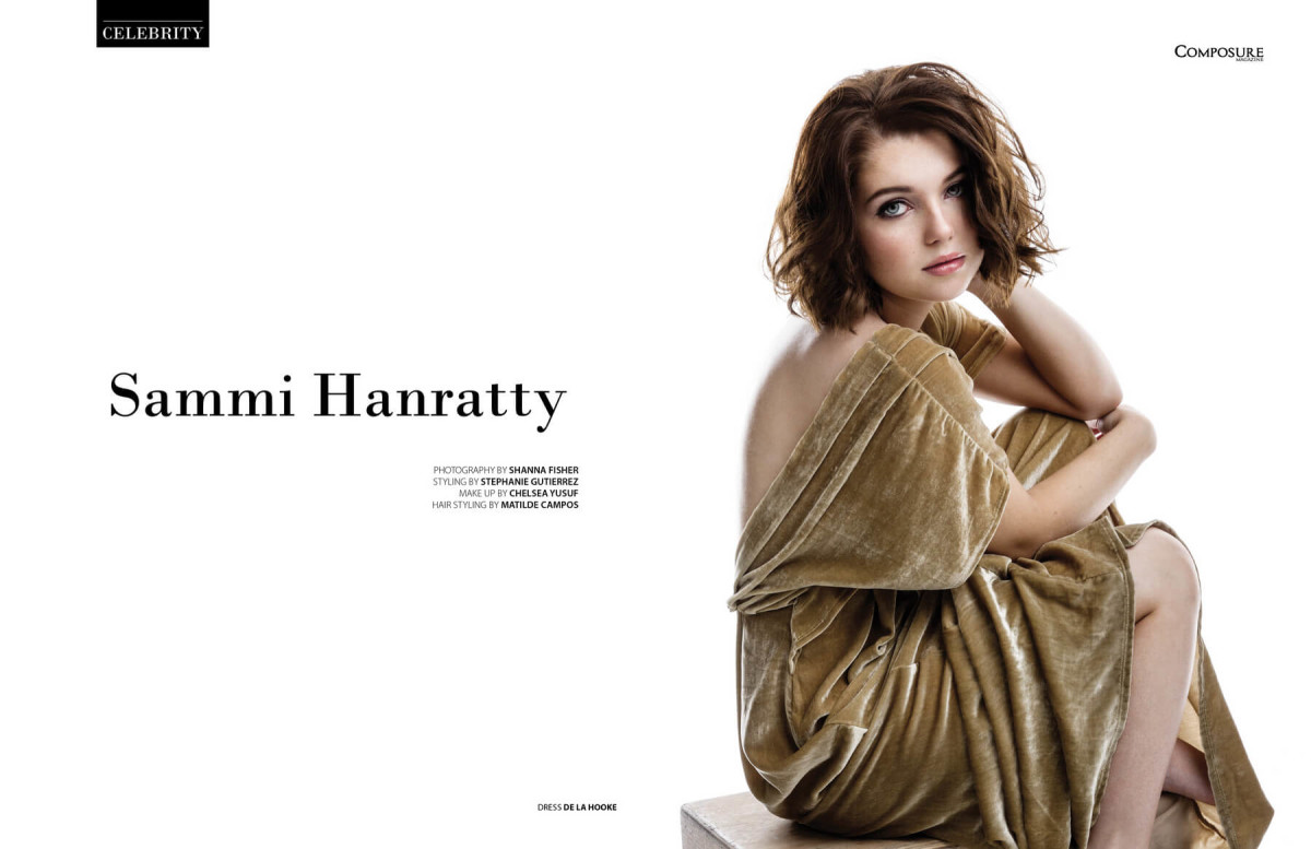 Sammi Hanratty Interview + Exclusive Makeover Video Composure Magazine