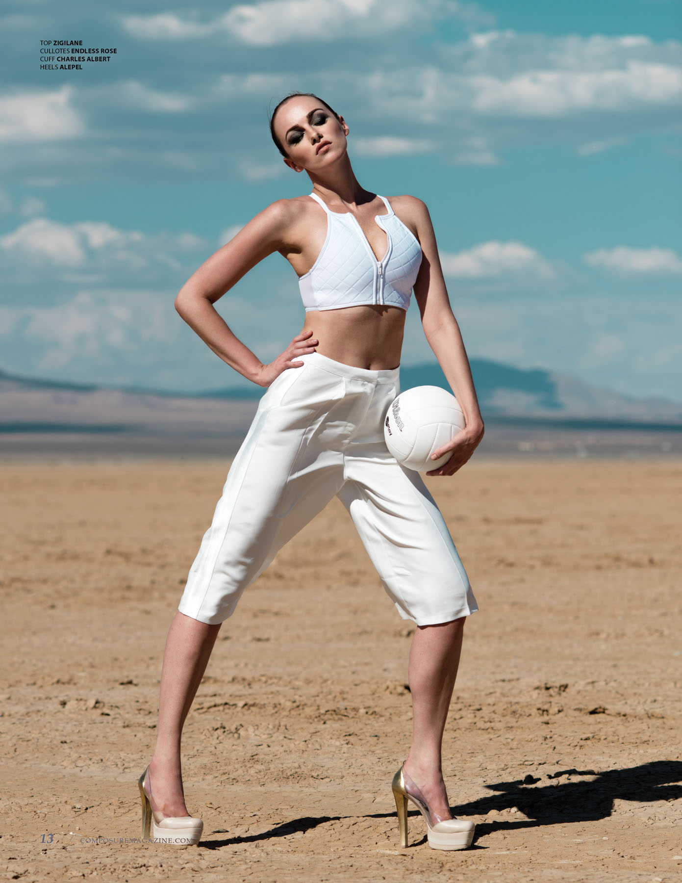 Athletic Desert Fashion Editorial by John Hong