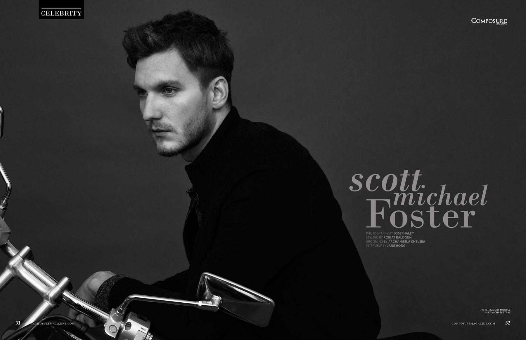 Scott Michael Foster Composure Magazine