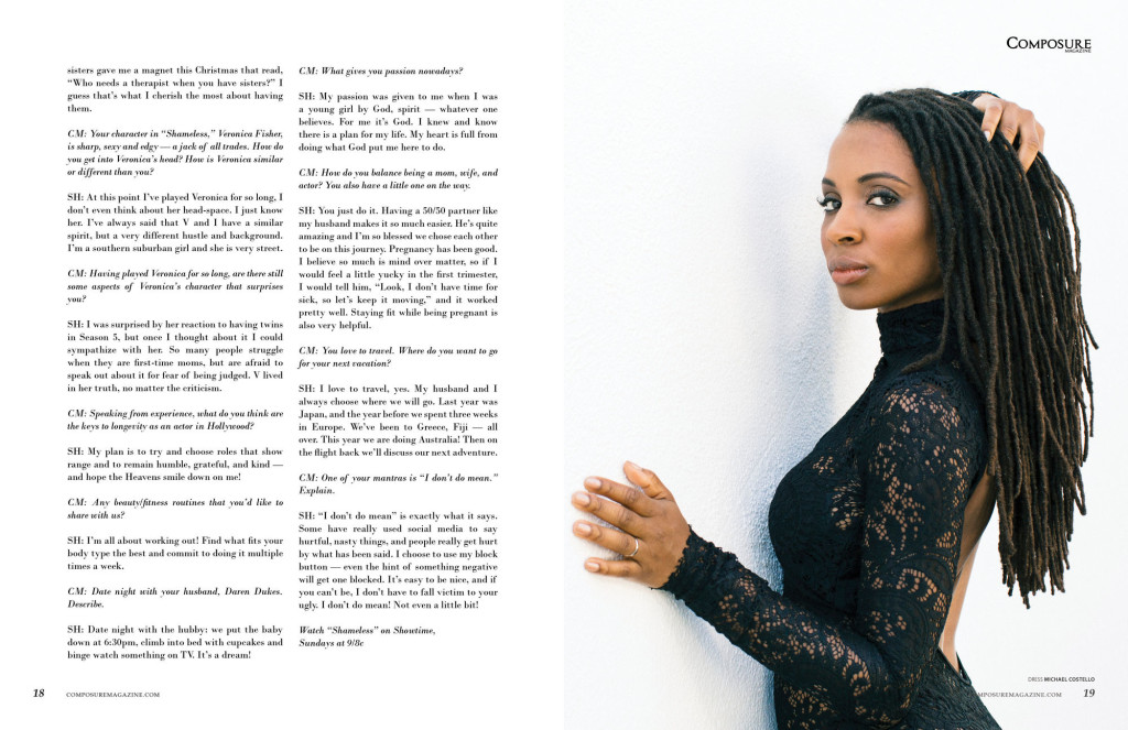 Shanola Hampton – Composure Magazine