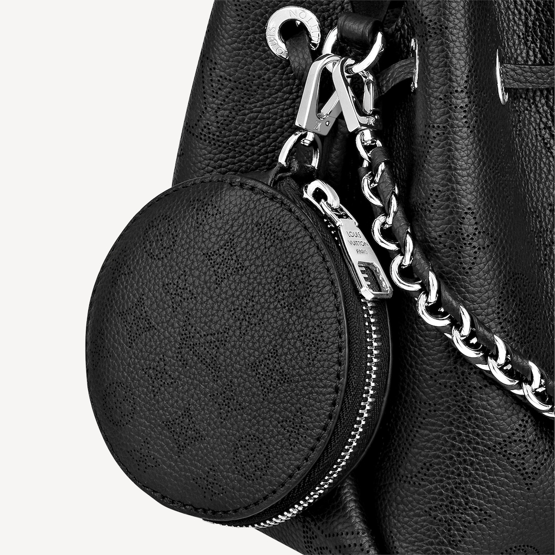 Louis Vuitton black multi color Bella Mahina bucket crossbody – My