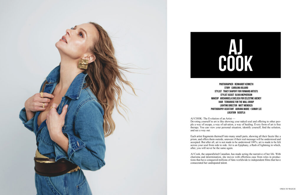 aj cook photo shoot